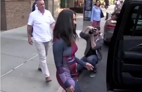 Olivia Munn in a Thong