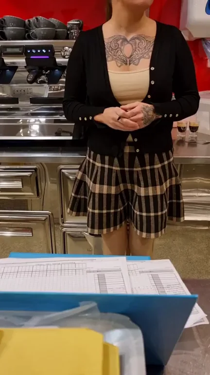 Feeling naughty at work, what can I get u