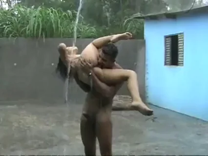 Rain-Soaked Outdoor Fuck Fest 💦🍆🔥
