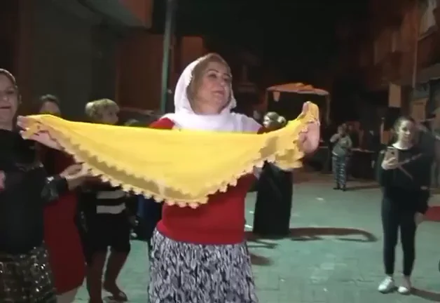 Kurdish Wedding Mature Solo Dance