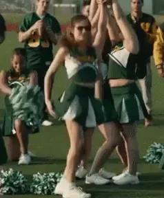 Cheerleader Skirt Surprise Flash 😏📣💦 [GIF]
