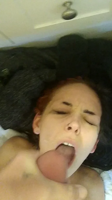 Pounding My Roommate's Tiny Redhead Friend on the Bathroom Floor