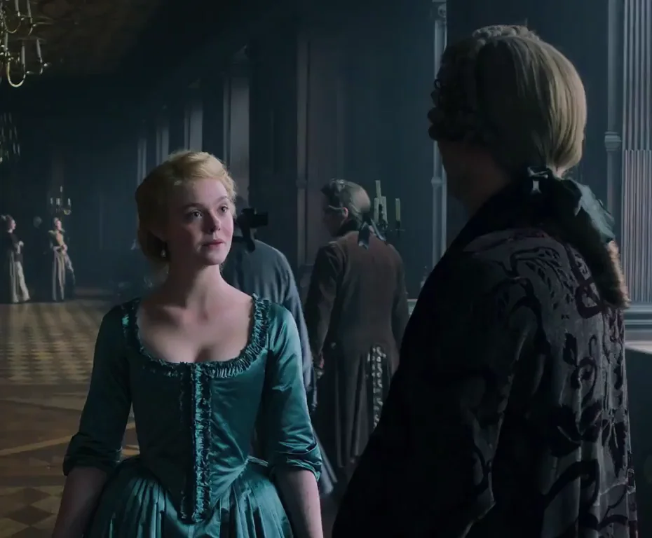 🔥 Elle Fanning's Tasty Cleavage Jam in The Great S1E1 💦