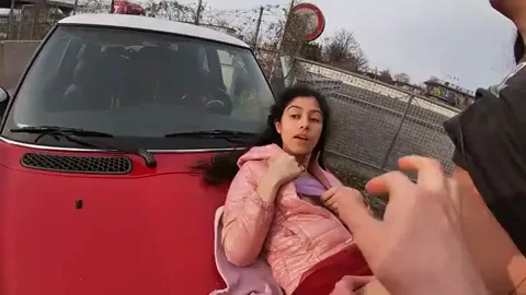 horny friends fuck in public during quarantine