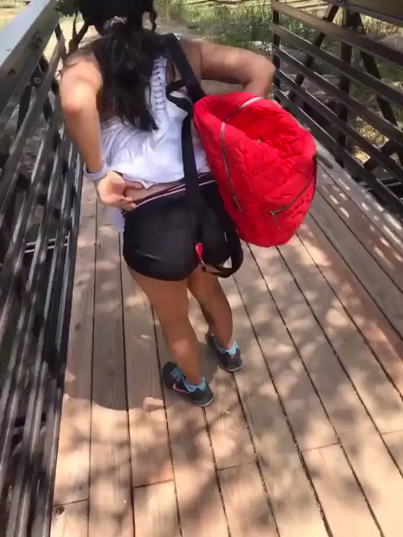 [F]ull moon on the bike trail ??