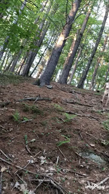 🔥 Slut Descending the Mountain Nude & Wild 🏔️🍑