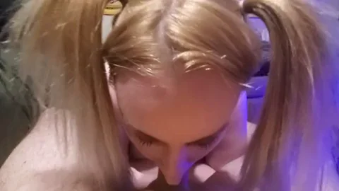 My lil schoolgirl is servicing her teacher