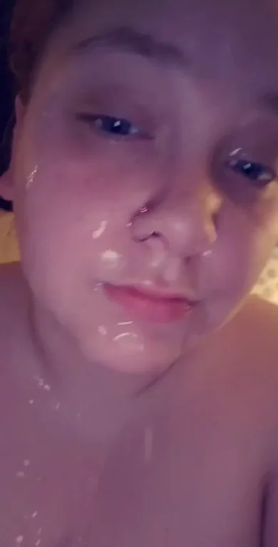 Cum covered slut ??