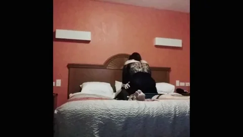 The queens bi lover riding her man