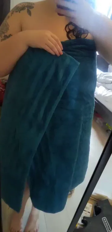Fresh Out the Shower 💦🐱‍👤