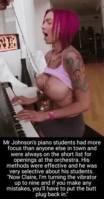 Focus or Butt Plug Punishment! 🎹🍑🔥