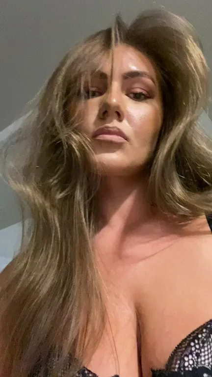Free OnlyFans Trial Tease: Busty Blonde Slut in Lace Shows Off Massive Tits