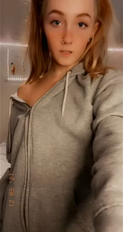 Teasing Slut Unzips Hoodie and Bends Over for Your Cock