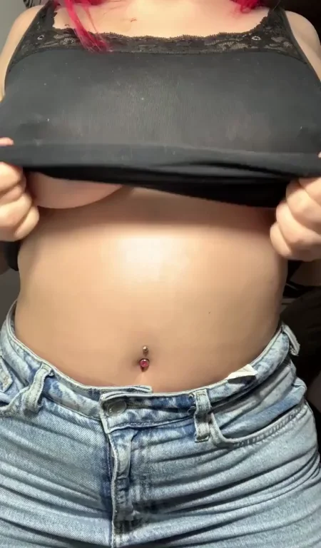 Redhead Tease: Cleavage or Just Epic Titty Overflow?
