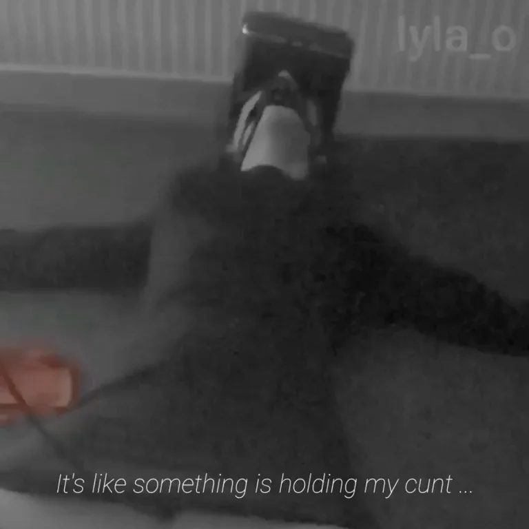 How does it feel to be stimulated to orgasm by electricity? I tried to answer in the subtitles.