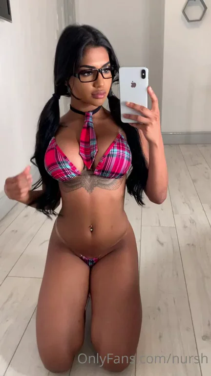 🔥 Oiled-Up Schoolgirl's Massive Tits Tease 😍🍈🍈