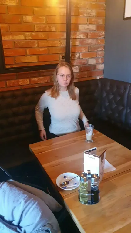 I wonder when they'll realize that every time I eat dinner there I show my boobs. heh.... Or do they already know? [F]