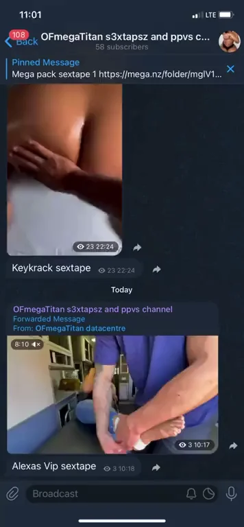 1500+ full length sextapes and over 500 mega packs with daily updates in my vip telegram channels, Dm to join now fast (entry fee)