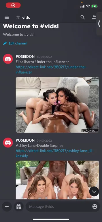 The biggest Index of blacked and blackedraw vids on this server.No invites needed.Link in comments