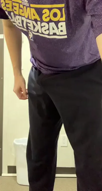 Thick Semi Bulge Tease 🍆💦