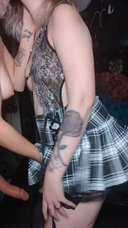 Lift my skirt if you can