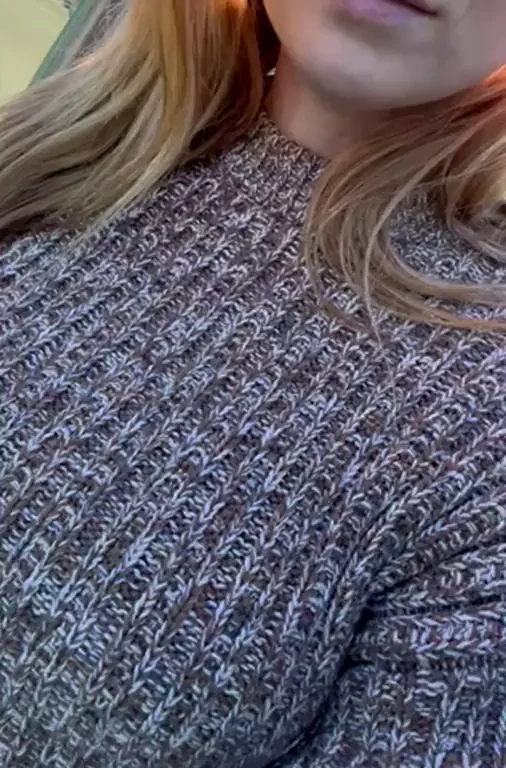 Blonde Slut Flashes Massive Tits in Public 😈🍈🍈