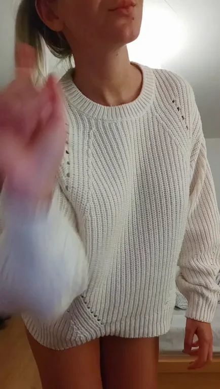 Slutty Natural Titty Drop Begging for Your Cock