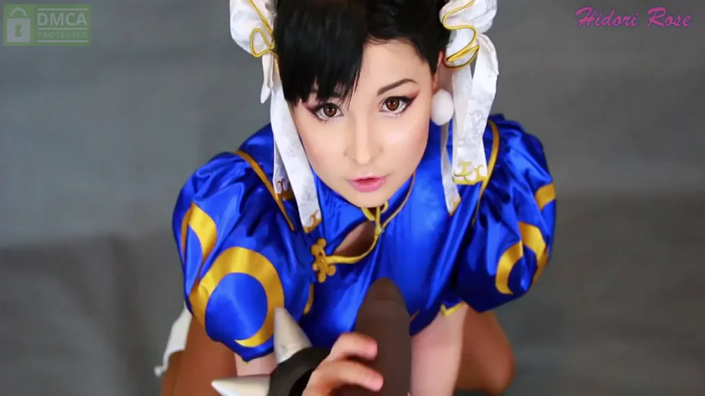 Chun Li Fucks & Squirts on Thick Cock