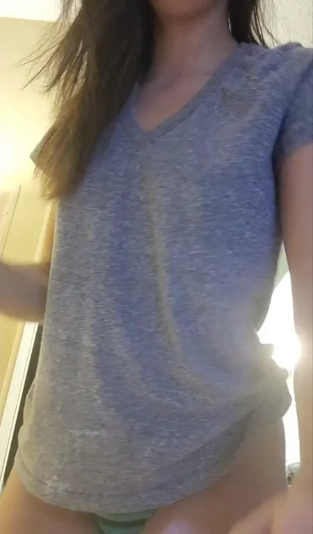 18YO Virgin Tease: Spread Ass & Perky Tits Begging for Your Cock