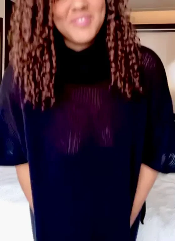 Wearing a poncho with no bra, good idea or no? ??