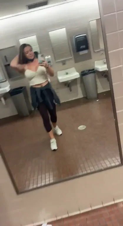 Had to pull them out for you! Even in a public restroom :P