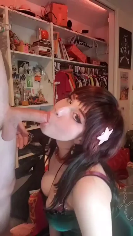 Wanna Add Your Load to My Messy Cum Face? 😈💦