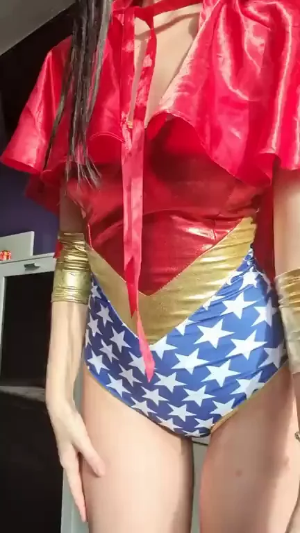 Wanna squeeze WonderWoman tits?