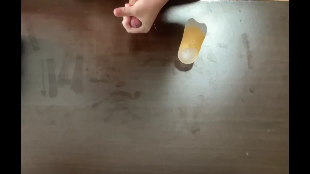 Thick Cum Flooding That Tight Toy Hole