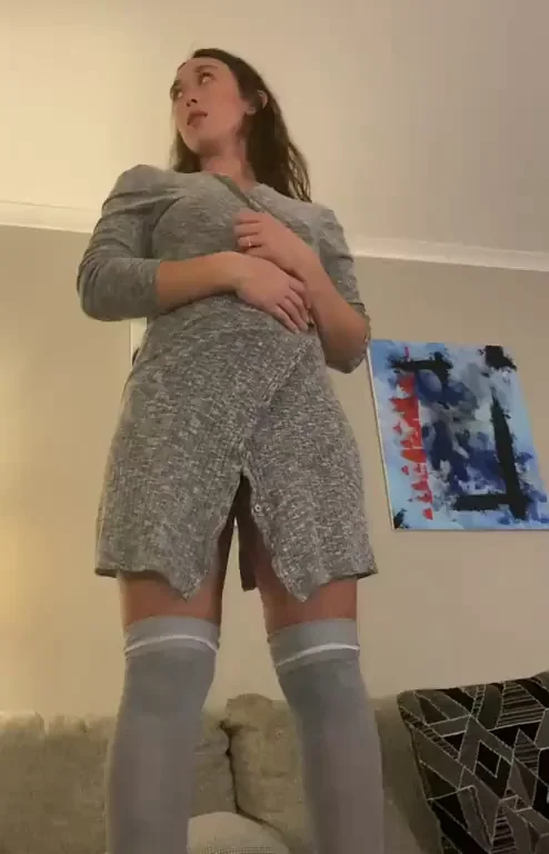 Surprise! 😈 Naked Pussy Flash & Perky Tits Tease! 🔥
