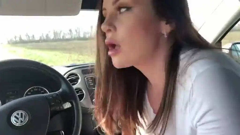 Pulled Over Car BJ Before Parents' House 😈💦