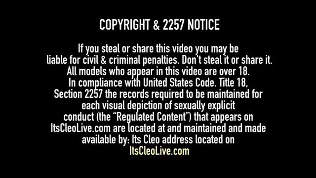 Cam Cutie Its Cleo & Ebony bud Fuck Joe the Cock!