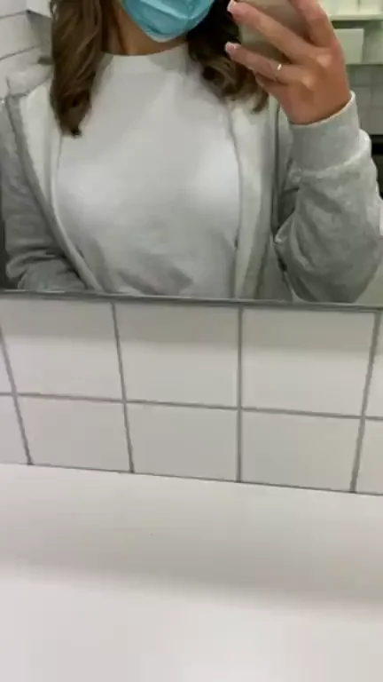even the school restroom can get a sexy place.. was just too horny in classes, had to do this ;) was pretty risky but was worth it!