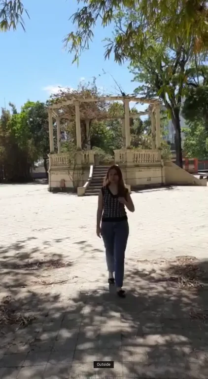 First Post Tease: Holding the Moan in Public Park 😏🌴💦