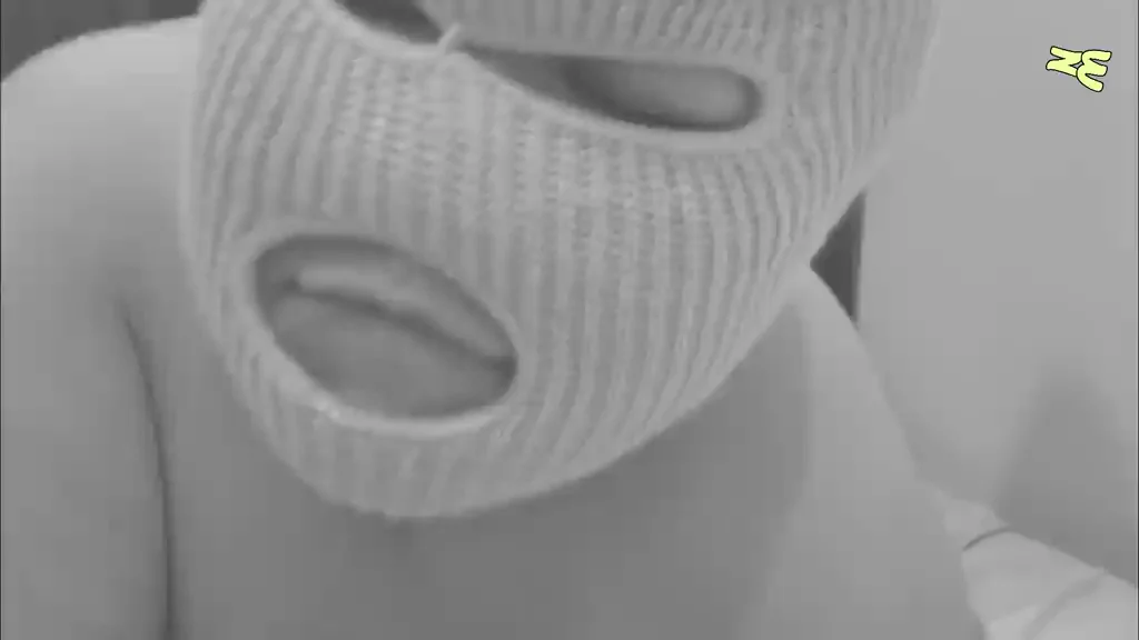 Chubby Asian Masked Slut's Natural Boobs Bouncing in Doggystyle Pound 💦🐶