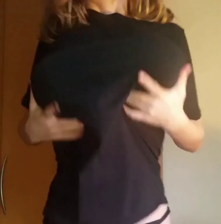 Sheer T-Shirt Titty Drop Tease: See-Through Slutty Curves Unleashed