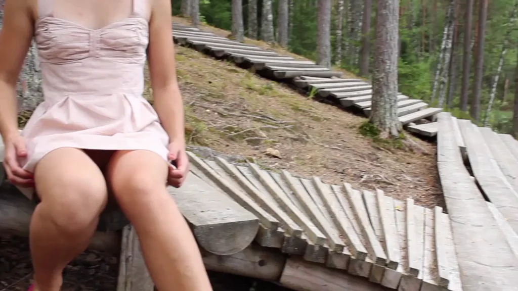 Spreading Legs On Tourism Trail