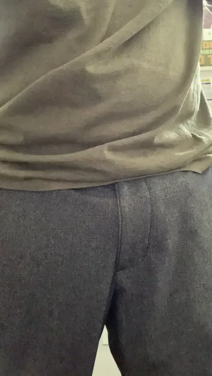 Office Fun Time: Unbuckling My Bulge at Work 😈💦 Who's Joining?