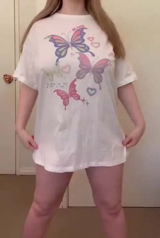 Wanna see what’s under my cute nightie?