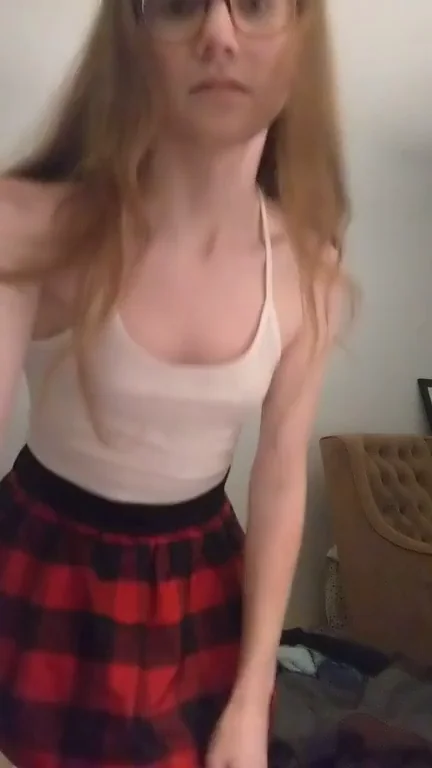 Do you like what's under my skirt?