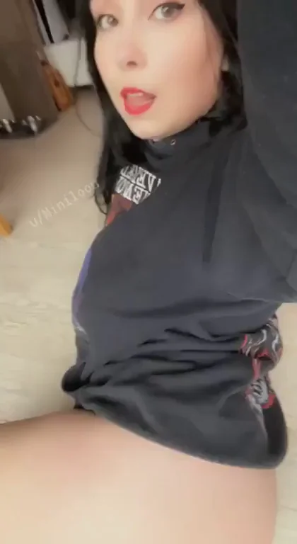 Hey, can you lick it? [f]