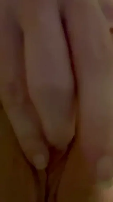 Close up of playing with my pussy ?