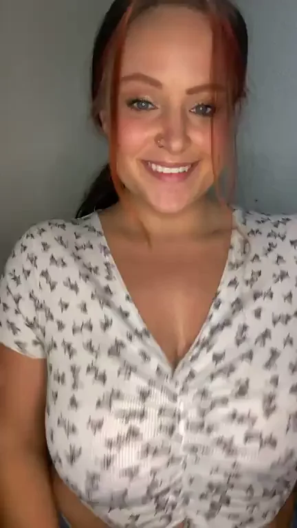 Shirt Hiding Massive MILF Tits Surprise Drop 😱🍈🍈