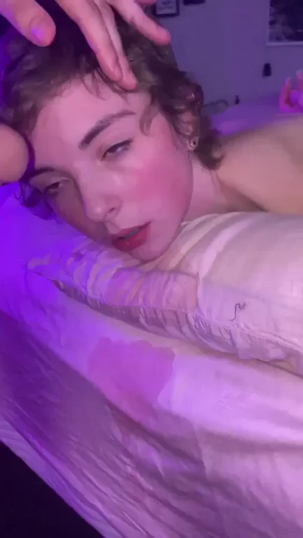 Fed cock right before bed