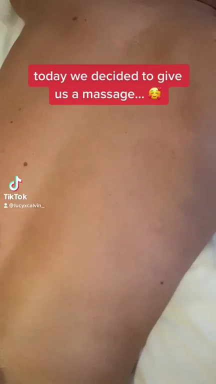 Hot TikTok Massage Turns Ass Up Slutty 😈💦